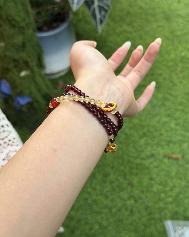 Blaze Triple-Wrap Bracelet