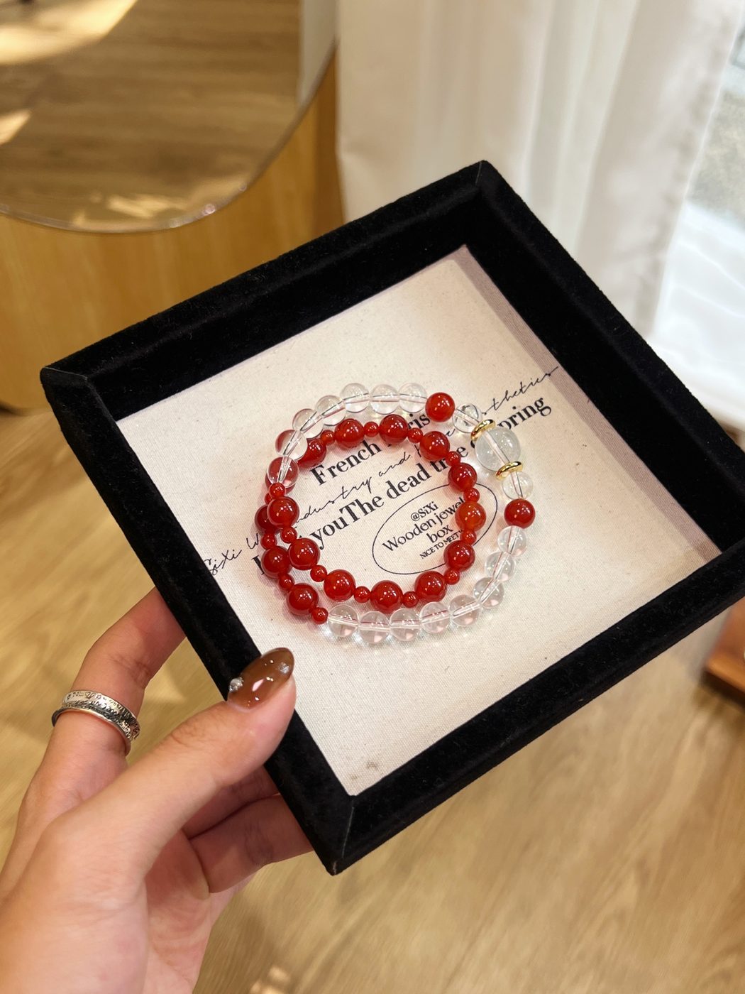 Scarlet Flame Bracelet
